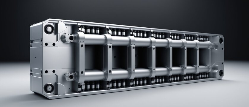 High-density supercomputer blade with liquid cooling hardware
