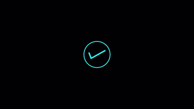 wrong and right password icon animation in 4K animation with alpha channel password with access denied screen and check mark icon animation in transparent background password icon animation