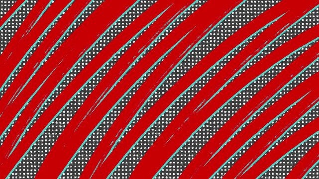 Hand Drawn Diagonal Line Background Loop
