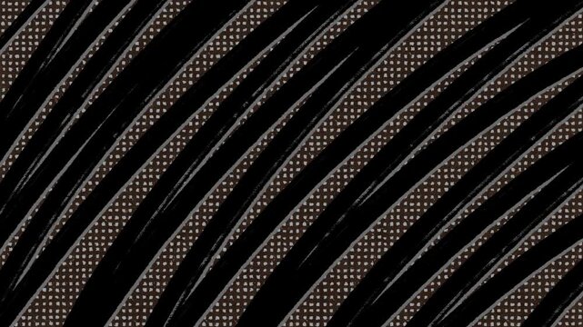 Hand Drawn Diagonal Line Background Loop