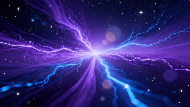Cosmic energy burst in space