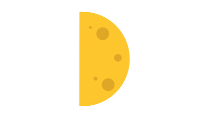 Half Moon Vector Icon Featuring a Precise Crescent Shape in a Minimalist Hand-Drawn Outline Illustration for Modern Celestial Designs and Scalable Night Sky Graphics with Clean Minimal Lines. © imran