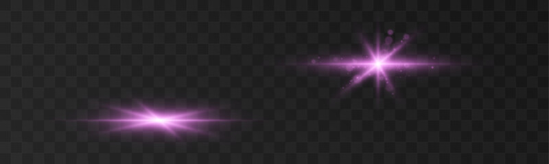 Obraz premium Soft glowing pink lines with wave motion and smooth gradient trails. Elegant abstract style. vector