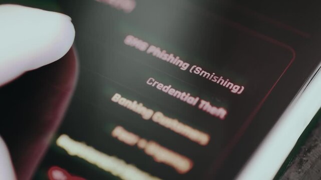 Various methods used to steal personal data displayed on screen
