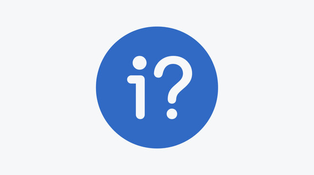 Information Symbol Question Mark Icon.