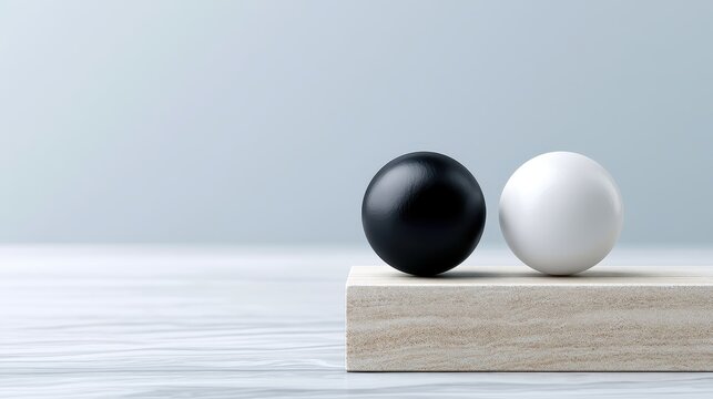 Minimal white geometric podiums near large window, modern interior scene, product display mockup, clean architecture.