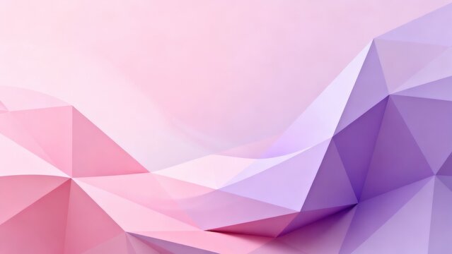 Abstract geometric pattern in soft pastel colors