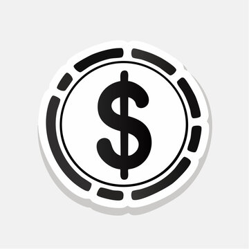 Dollar Coin Icon