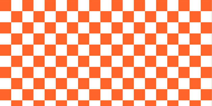 Abstract seamless pattern. Retro checkered colorful background. Vector texture for print, textile, fabric.