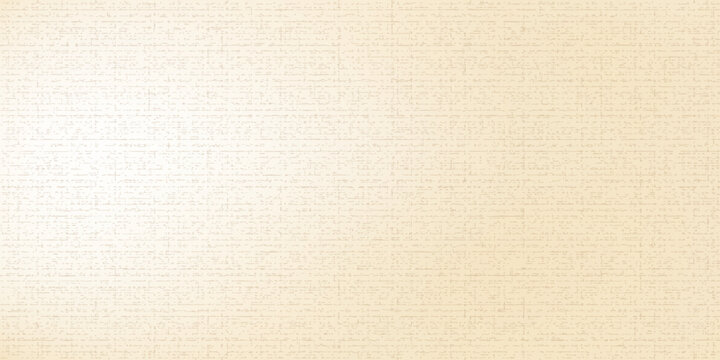 Light beige craft paper with a grunge crosshatch texture, subtle woven pattern. Recycled paper background with a grid of crisscross scribbles. Vector illustration.