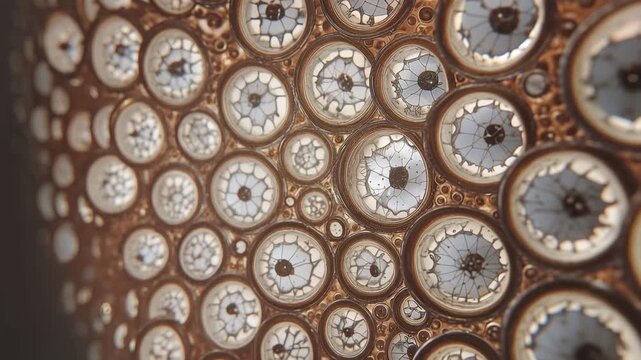 Human cells blink under microscope as nuclei pulse with light