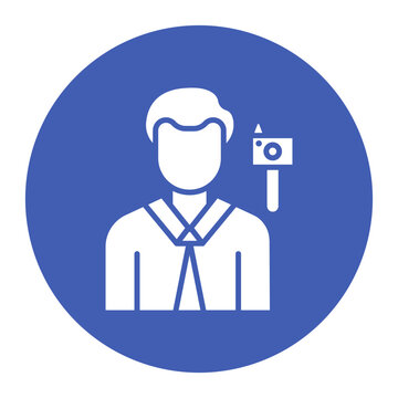 Male Vlogger Icon
