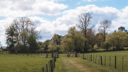 Fototapeta premium Rolling Farmland Horizons near Edlingham, Northumberland, May 2026