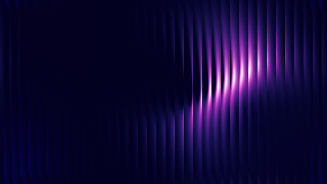 Abstract background with vertical purple lines and light effects, modern digital art design with glowing stripes, futuristic texture for wallpaper