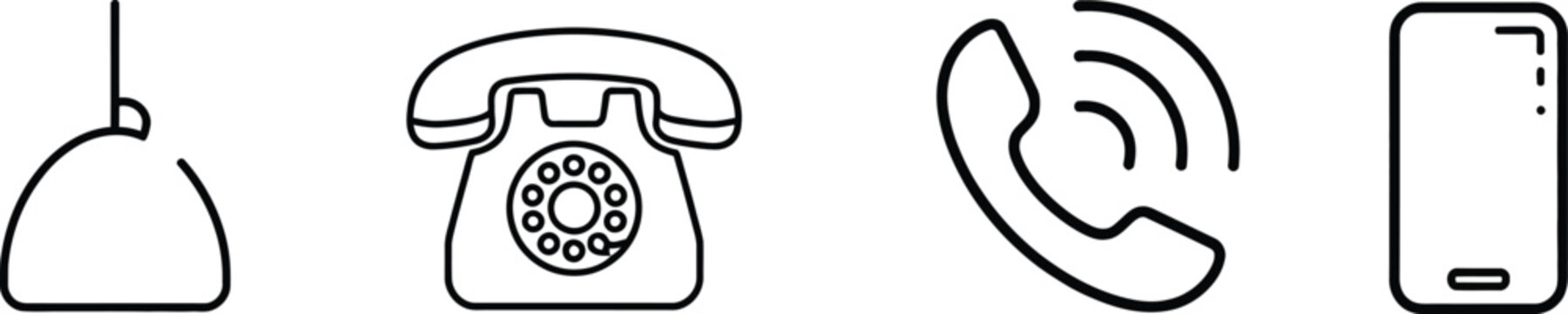 Call icon, phone icon vector, telephone sign illustration with modern flat style for communication, contact, and mobile interface design