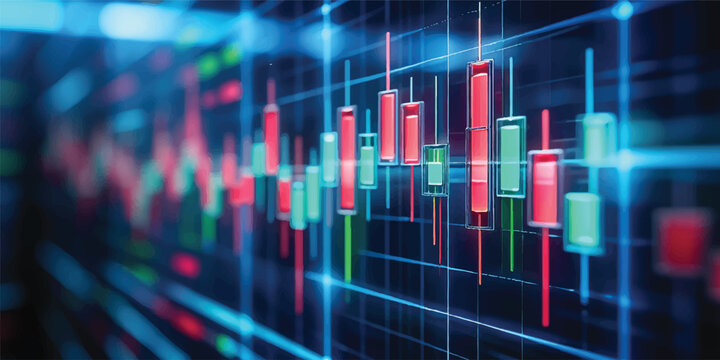 Futuristic digital background featuring a blue binary code pattern with a flowing wave design representing computer data and information for a web technology wallpaper