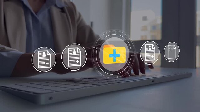 Technology for accessing patient history information, medical data storage and healthcare information management.Electronic database and patient documents. 