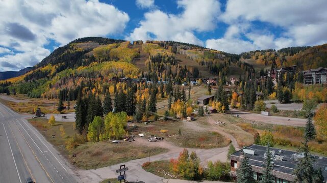 Purgatory Ski Resort During Autumn 