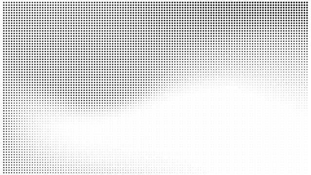Vector halftone pattern with subtle density gradient black and white dot pattern gray scale semi transparent