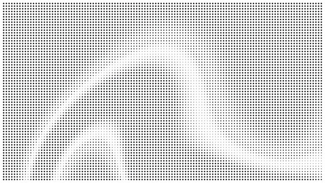 Halftone dot pattern abstract background with black and white screen print halftone abstract