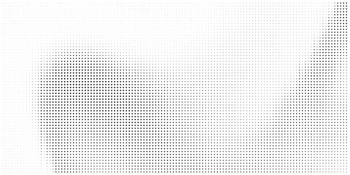 Halftone pattern background with scattered dots black and white halftone background abstract