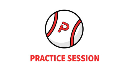 Fototapeta premium Baseball Practice Session: Emblem of Effort and Dedicated Skill Development for Aspiring Athletes