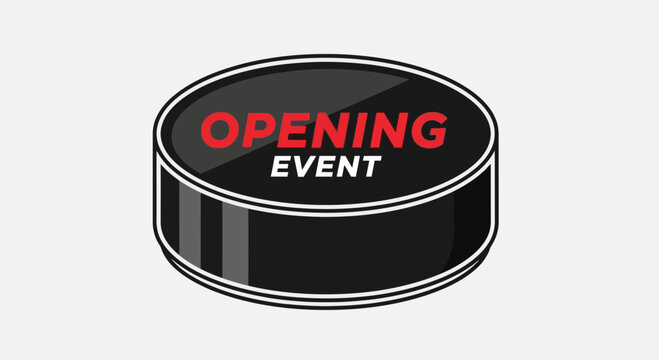 Bold Graphic Depicting Opening Event Announcement Ready for Promotional Usage