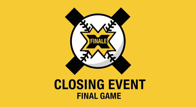 Closing Event Graphic Design Illustrating The Final Game And Event's Epic Finale Successfully