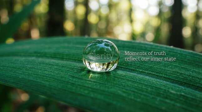 Single Droplet on Leaf Composition s1 2
