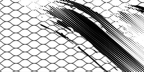 texture for fishing nets. Grunge pattern for sportswear or soccer goal, volleyball net, basketball hoop, hockey, athletics. Vector ilustration © Adinda