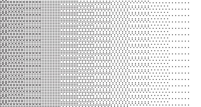 Vector pixel template with trendy bitmap texture, abstract halftone gradient background, stylish Y2K digital design.