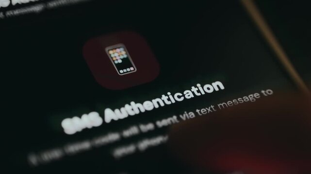Secure access system with SMS-delivered one-time password