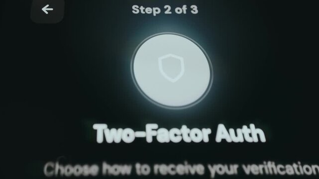 Account protection via two-factor authentication process