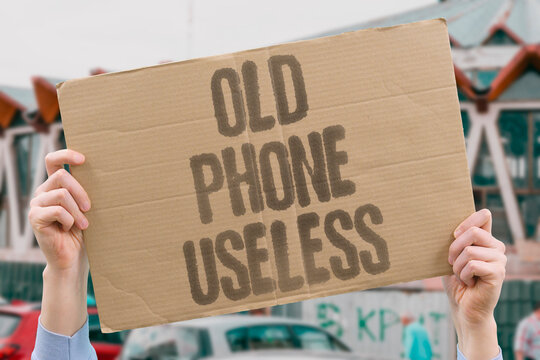 "Old Phone Useless" Devices become obsolete through deliberate support withdrawal. FUNCTIONALLY. OBSOLETE. DELIBERATE. MANUFACTURER. WITHDRAWAL.