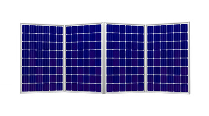 Solar panel isolated on transparent background © Muhammad