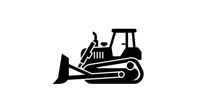 Bulldozer Construction Equipment Heavy Machinery.