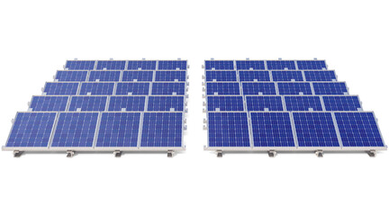 Solar panel isolated on transparent background © Muhammad