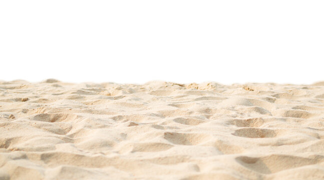 foreground of clear beach sand and sea, summer relaxing beach holiday
