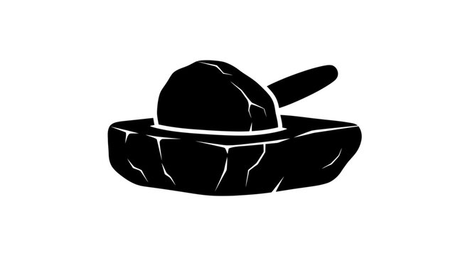 Mortar and pestle kitchen tool.