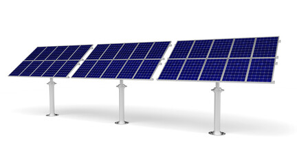 Solar panel isolated on transparent background © Muhammad