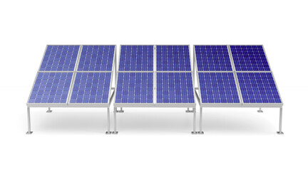 Solar panel isolated on transparent background © Muhammad
