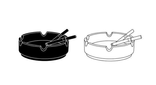 cigarette in ashtray drawing Ash Tray Images – Browse 74,331 Stock Photos, Vectors, and Video