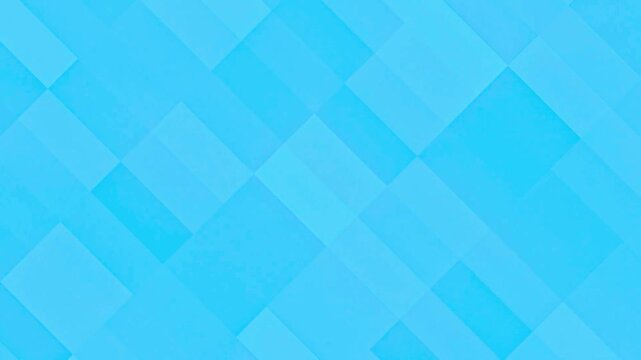 Modern cyan blue mosaic pattern background with elegant shifting polygons for technology and business presentation visuals.
