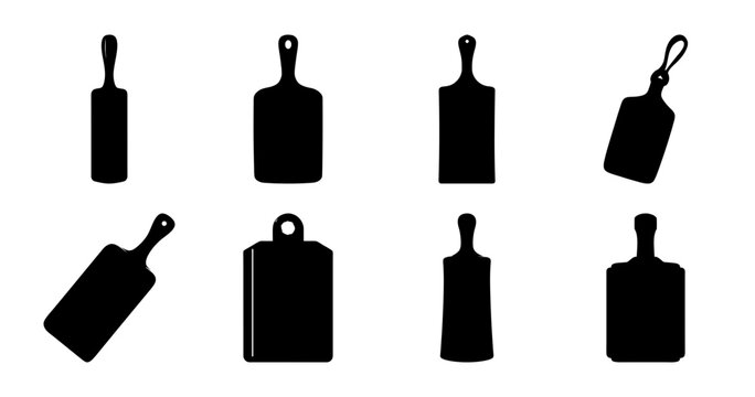 Flat design black kitchen grater and zester icons - Minimalist black icons of kitchen grating tools including graters and zesters in a flat design style, perfect for food or cooking projects.