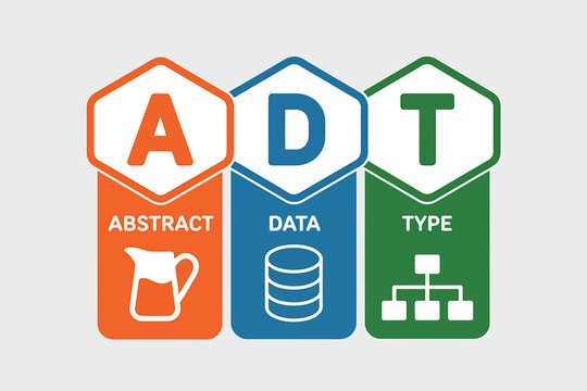 Abstract Data Type Concept Visual Representation Graphic