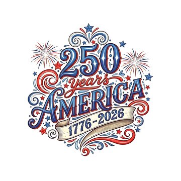 Celebrating 250 years of american independence 4th of july patriotic commemoration