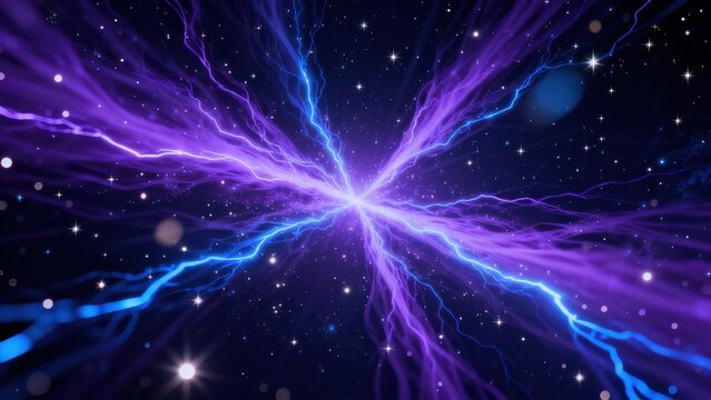 Cosmic energy burst in space