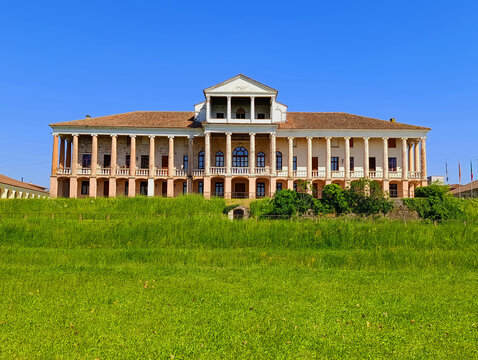 View of the Villa di Cartigliano, Vicenza, Italy