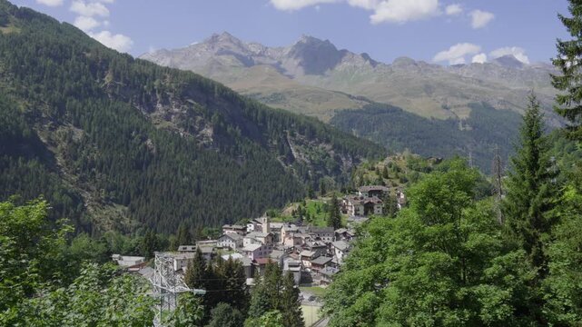 Italy highlands Valle Spluga valley Pianazzo alpine village Italian nature outdoor Alps
