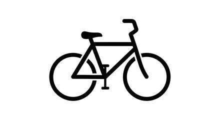 Fototapeta premium Metal Bicycle Parking Rack on a City Sidewalk for Eco-Friendly Transport